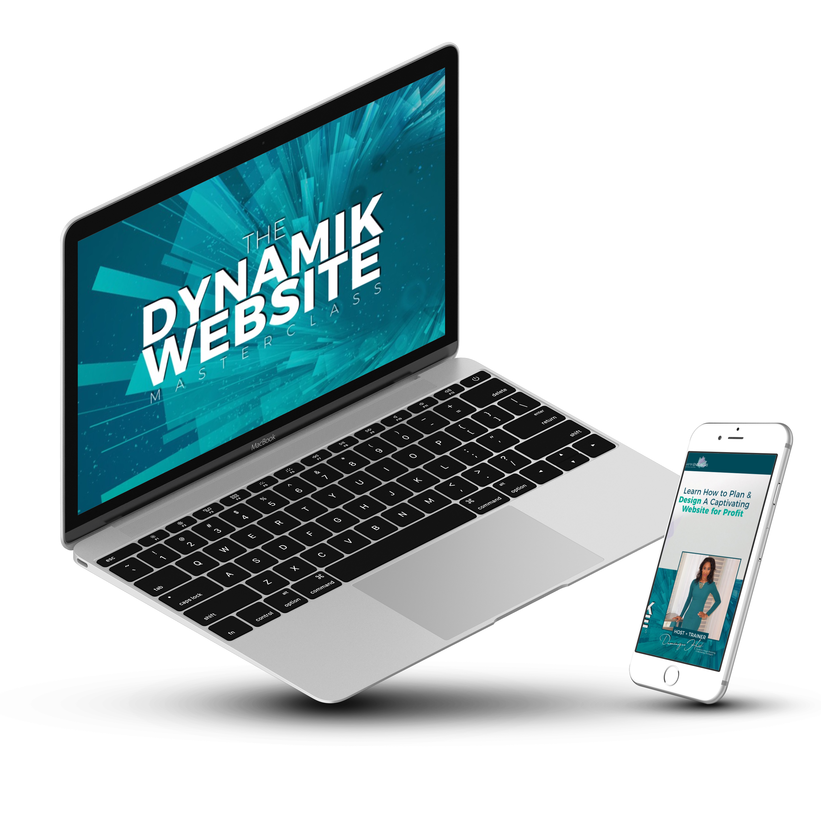 Website Masterclass Mockup Dominique Hart